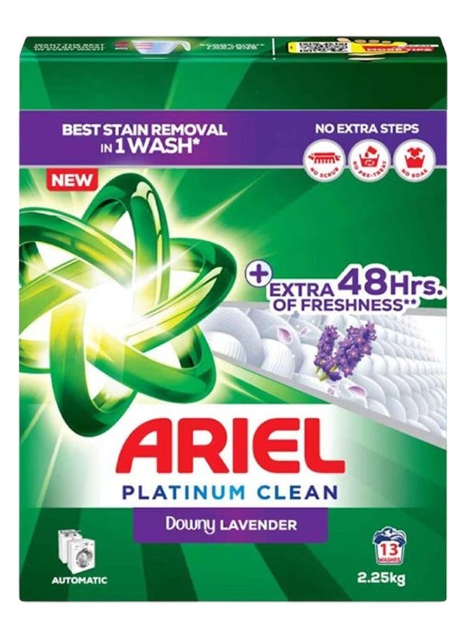 Ariel Automatic Fast Dissolving Laundry Detergent Powder -Lavender 2.25Kg
